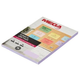 Бумага цветная для печати Promega jet Pastel фиолетовая (А4, 80 г/кв.м, 100 листов)