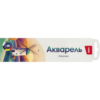 Краски акварельные Lori 6 цветов