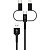 Кабель Pero USB A - USB Type-C - micro USB - Lightning 1 м  (4603768350729)