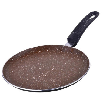 Сковорода блинная Mayer & Boch алюминий/мраморное покрытие 20 см коричневая