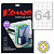 Этикетки самоклеящиеся Promega label (Комус) 48,5х16,9 мм 64 штуки на листе белые (100 листов в упаковке)