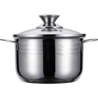 Кастрюля Regent inox Linea Bimbo vitro 2 л нержавеющая сталь с крышкой