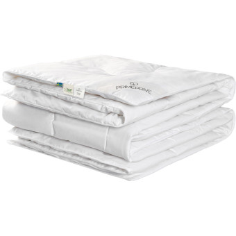 Одеяло 2-спальное Prime Prive Cotton 172x205 см стёганое с кантом белое