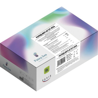 Тест на выявление ВИЧ на антиген p24 и антитела к ВИЧ 1/2 Rapid Bio (25 штук в упаковке)