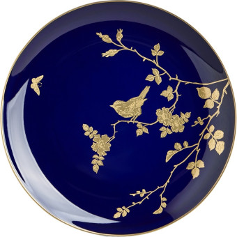 Тарелка для закусок Lefard Golden birds 22 см фарфор