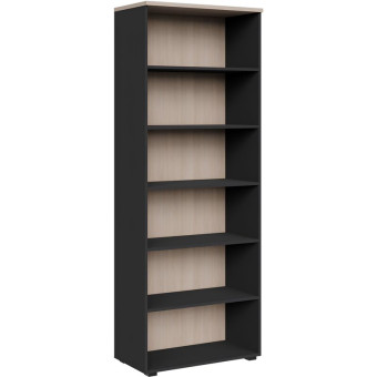 Стеллаж для документов Easy Loft (дуб скандинавский/графит, 786х420х2106 мм)
