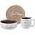 Набор посуды на 1 персону 3 предмета Lefard Coffeemania фарфор (756-464)