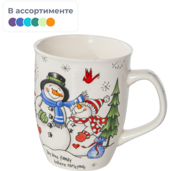 Кружка новогодняя Olaff Прекрасного праздника 350 мл Кружка новогодняя Olaff Прекрасного праздника 350 мл