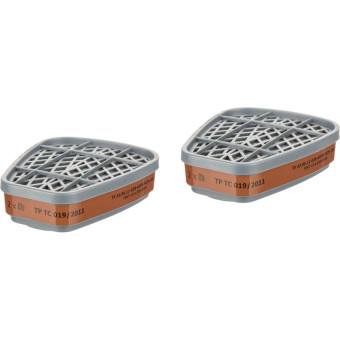 Фильтр противогазовый PHSV 92012 А2 с угольным слоем (2 штуки в  упаковке)