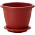Горшок для цветов InGreen Борнео 25.8 л терракотовый (43х34 см)