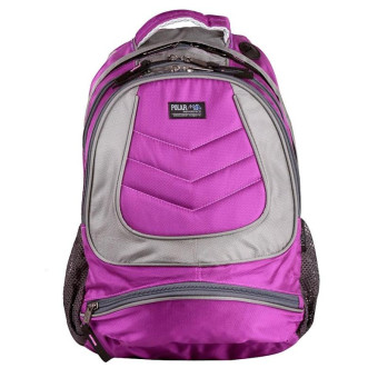 Рюкзак Polar 250x400x140 мм фиолетовый/серый