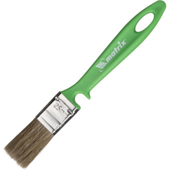 Кисть малярная плоская Matrix из смешанной щетины 25x10 мм (83371)