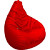 Кресло-мешок бескаркасное Красное I (ткань оксфорд)