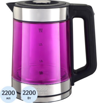 Чайник электрический Goodhelper KPG-2201 розовый