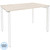 Стол прямой ONIX-П O.MP-SP-2.7 (денвер светлый/белый, 1180х720х750 мм)