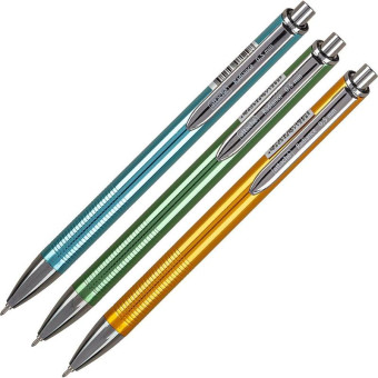 Ручка шариковая автоматическая Attache Radiance синяя (толщина линии 0.5 мм)