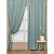 Комплект штор Amore Mio Однотонная замша 3872-029 (2 портьеры 150x270 см) бирюзовый