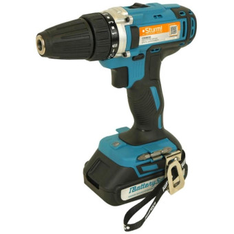 Дрель-шуруповерт безударная аккумуляторная Sturm! CD3620 20 В Li-ion 2 АКБ 2 Ач+ЗУ