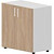 Шкаф для документов Mahia EMLS762BLOW (дуб светлый/белый, 800х440х800  мм)