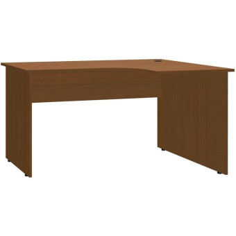 Стол эргономичный Эко правый (орех, 1400х900х740 мм)