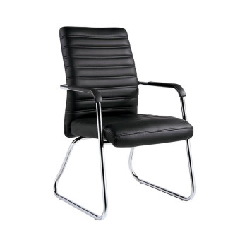 Конференц-кресло Easy Chair 806 VPU черное (экокожа/металл хромированный, 4 штуки в упаковке)