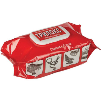 Салфетки влажные Трилокс дезинфицирующие (120 салфеток в упаковке)