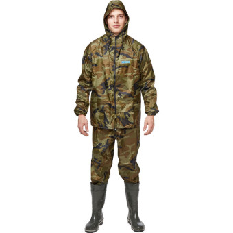 Костюм непромокаемый ПВХ Hunter WPL хаки (размер 60-62, рост 182-188)