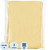 Салфетка хозяйственная гладкая микрофибра Hq Profiline 40x30 см 170  г/кв.м жёлтая
