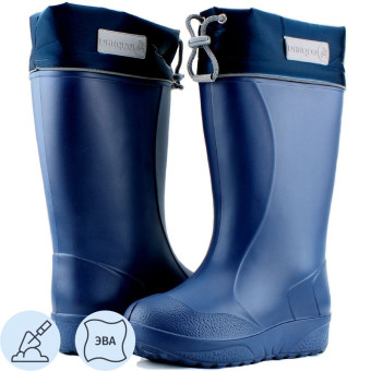 Сапоги женские Дарина Ice Land Барбара ЭВА утепленные синие размер 37-38 (Д543-НУ)