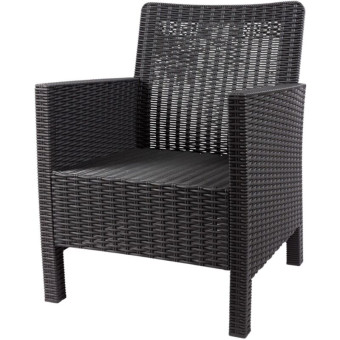 Кресло TDT тёмно-серое (пластик)