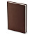Ежедневник недатированный Attache Velvet искусственная кожа Soft Touch A5+ 136 листов коричневый (146х206 мм)
