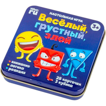 Настольная игра Веселый/Грустный/Злой