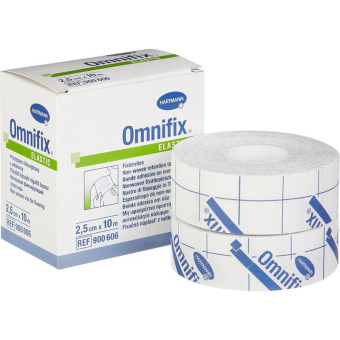 Пластырь фиксирующий Omnifix 2.5x1000 см нетканая основа (2 штуки в упаковке) Пластырь фиксирующий Omnifix 2.5x1000 см нетканая основа (2 штуки в упаковке)