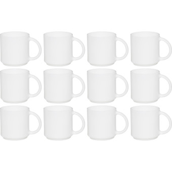 Набор кружек Arcoroc Эвридей стеклянных 340 мл (12 штук в упаковке)