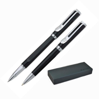 Набор письменных принадлежностей Pierre Cardin Pen&Pen черный (шариковая ручка, роллер)