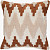 Наволочка декоративная Tkano Ethnic Beige blink 45х45 см хлопок 130 г/кв.м бежевая