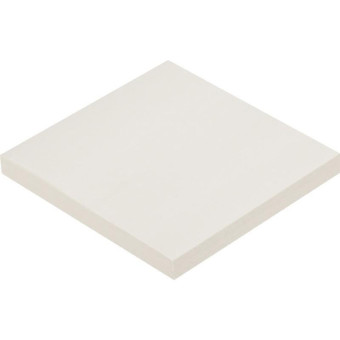 Стикеры Attache 76x76 мм пастельные белые (1 блок, 100 листов)