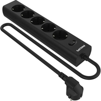 Сетевой фильтр Philips CHP2155BA/51 на 5 розеток 2 метра