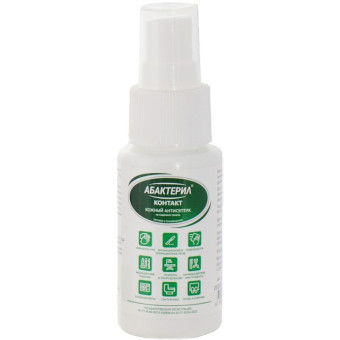 Антисептик кожный спрей Абактерил Контакт 50 мл