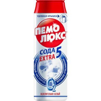 Универсальное чистящее средство Пемолюкс Экстра Ослепительно белый порошок 480 г