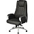 Кресло для руководителя Easy Chair 518 ML черное (натуральная кожа с компаньоном, металл)