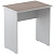 Стол прямой Easy Standard (дуб шамони темный/серый, 720х500х740 мм)