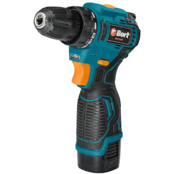 Дрель-шуруповёрт безударная аккумуляторная Bort BAB-16-BLK 2 АКБ х  Li-ion (16.8 В, 2 Ач)+ЗУ в кейсе (93414868)