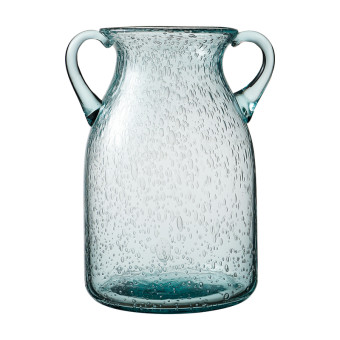 Ваза для цветов Flowi голубая (высота 25 см)