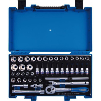 Набор головок шестигранных King Tony 6-24 мм 3/8" 45 предметов (3545MRV)