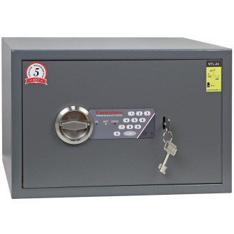 Сейф мебельный Onix Office NTL-24 ME (ключевой, электронный замок)
