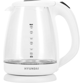 Чайник электрический Hyundai HYK-G2001 белый (1864738)