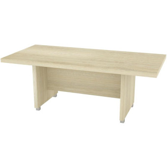 Cтол для переговоров Easy Director (дуб шамони светлый, 2100х1000х780 мм)