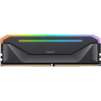 Модуль памяти Apacer NOX RGB DDR5 DIMM 16Gb 6400МГц (AH5U16G64C652NBAA-1)