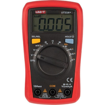 Мультиметр UNI-T UT33A+ цифровой портативный (13-0055)